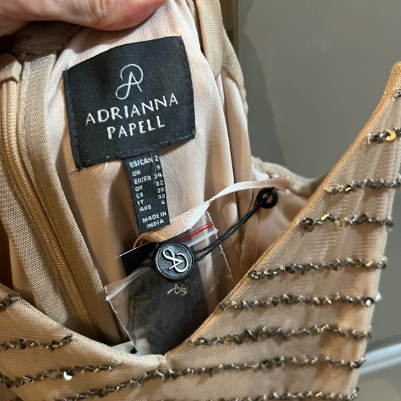 NWT Adrianna Papell long dress. Perfect mother of bride gown. Wedding - Picture 3 of 6